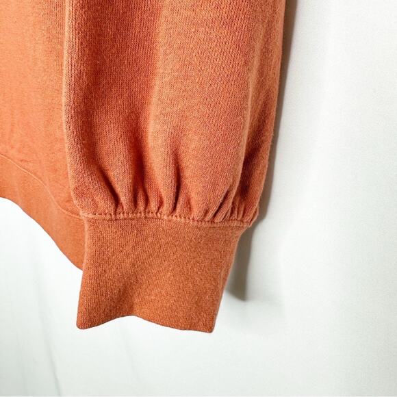 MADEWELL Cotton Hemp Lace Up Sweatshirt NWT in Small - Picture 3 of 6